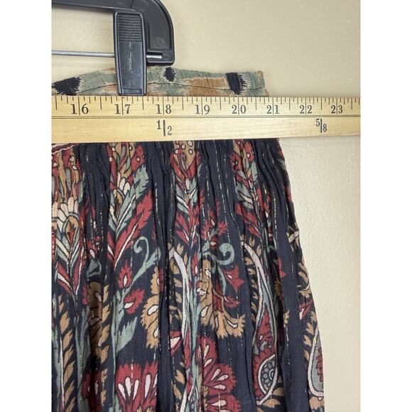 Vintage Revue Bohemian Maxi Skirt Women Size L Boho Tribal - Picture 10 of 11